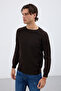 Men's Raglan Sleeve Crew Neck Anti-Pilling Basic Knitwear Sweater - 8