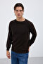 Men's Raglan Sleeve Crew Neck Anti-Pilling Basic Knitwear Sweater - 3
