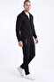 Men's Polo Collar Half-Zip Knit Sweater Set - 3