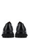 Men's Genuine Leather Black Classic Shoes - 4