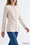 Cufflinked Padded Regular Jacket with Fleece Pockets - 8