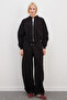 Baggy Sweatpants with Tie Waist - 2