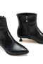 Siri Alba Women's Heeled Boots 0012501 Black Crocodile - 4