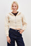 3 Thread Basic Hooded Zipper Sweatshirt - 3