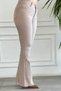 High Waist Lycra Flare Jeans - 4