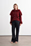 Tassel Detailed Cape Cardigan - 2