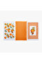 Orange 3-Piece Kitchen Towel Set Printed 40X60