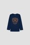 Boy's Navy Blue Tshirt - 6