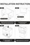 Clear Acrylic DVD Storage Organizer Boxes, 2Pcs Durable Disc Holder, Fits Up to 34 Cases Each, Stack - 7