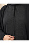 Black Paisley Embroidered Abaya with Embellished Cuffs - 3