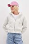 3 Thread Basic Zipper Hooded Sweatshirt - 4