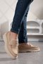 Genuine Leather, Thick Sole, Inner and Outer Leather, Nubuck, Stitched Men's Shoes - 3