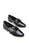 Adara Pia Women's Ballerinas 0012904 Black Wrinkled Patent Leather