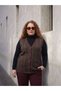 Plus Size Woolly Pigeon Feather Pattern Colorful Steel Knitted Women's Vest