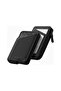 Rfid Protected Zippered Leather Unisex Card Holder Wallet