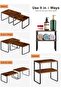 2pcs Counter Shelves Organizer, Kitchen Stackable & Expandable Cabinet Shelf - Wood Organiz - 6