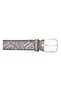 B.Beltwomen's Leather Belt, Metallic Snake Pattern, Stylish and Durable, 90 cm - 3