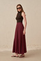 Flared skirt with ruffles - 3