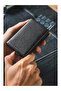 Rfid Protected Leather Pop-Up Men's Card Holder Wallet - 2