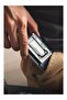 Rfid Protected Metal Men's Card Holder Wallet with Money Clip - 4