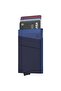 Rfid Protected Mini Unisex Card Holder Wallet with Coin Compartment