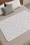Liquid-Proof Quilted Mattress Cover Washable Mattress Protector Pad 70X100 cm White - 2