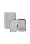 Rfid Protected Leather Zippered Unisex Family Passport Wallet