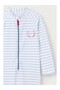 Crab Patterned Uv Protection Baby Boy Swimsuit Overalls - 2