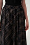 Flared skirt with ruffles - 3