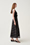 Flared skirt with ruffles - 2
