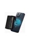 Rfid Minimalist Magsafe Compatible Magnetic Card Holder Men's Wallet