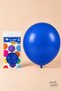 Hbk Latex Dark Blue Balloon 24 Inch 60 cm 3 Pieces, Large Size Dark Blue Birthday Engagement Wedding Party Balloon