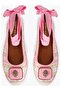 Pimlico Tie Ballet Stoned Pink Women's Ballet Flats - 3