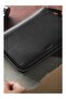 Rfid Protected Leather Zippered Unisex Family Passport Wallet - 3