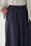 Elastic waist modal flared skirt - 4