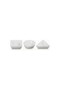 3-Piece Stone Ceramic Tapas and Sauce Bowl Set