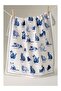 Molly Hatch Dog Patterned 100% Cotton Kitchen Towel - 2