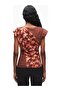 Desert Floral Patchwork Luxury Design Floral Patterned Blouse - 5