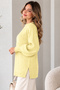 Stoned Knitwear Sweater K6041 Lemon Yellow - 3