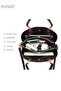Women Stylish Handbag with Top Handle and Exquisite Pendant, Large Capacity Shoulder Bag with Adjust - 6