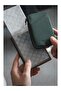 Rfid Protected Zippered Leather Unisex Card Holder Wallet - 2
