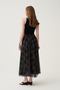 Flared skirt with ruffles - 5