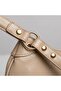 Soft Leather Gold Detailed Cream Shoulder Bag Women's Daily Stylish Baguette Bag - 3