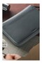 Rfid Protected Leather Zippered Unisex Family Passport Wallet - 2