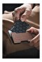 Rfid Protected Metal Men's Card Holder Wallet with Money Clip - 2