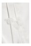 Satin Floral Appliqué Thin Strap Long Women's Dress - 7