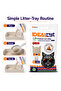 IDEAL Cat Natural Bentonite Clumping Cat Litter, Oud & Amber, 10 L, 8.10 kg - 5