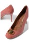 Chelsea 85 Round Toe 100% Leather Luxury Women's Stiletto - 5