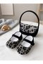 Baby Girl Leopard Detail Shoe and Bag Set