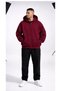 2-Piece Hooded Unisex Zippered Sweatshirt / Cardigan - 3